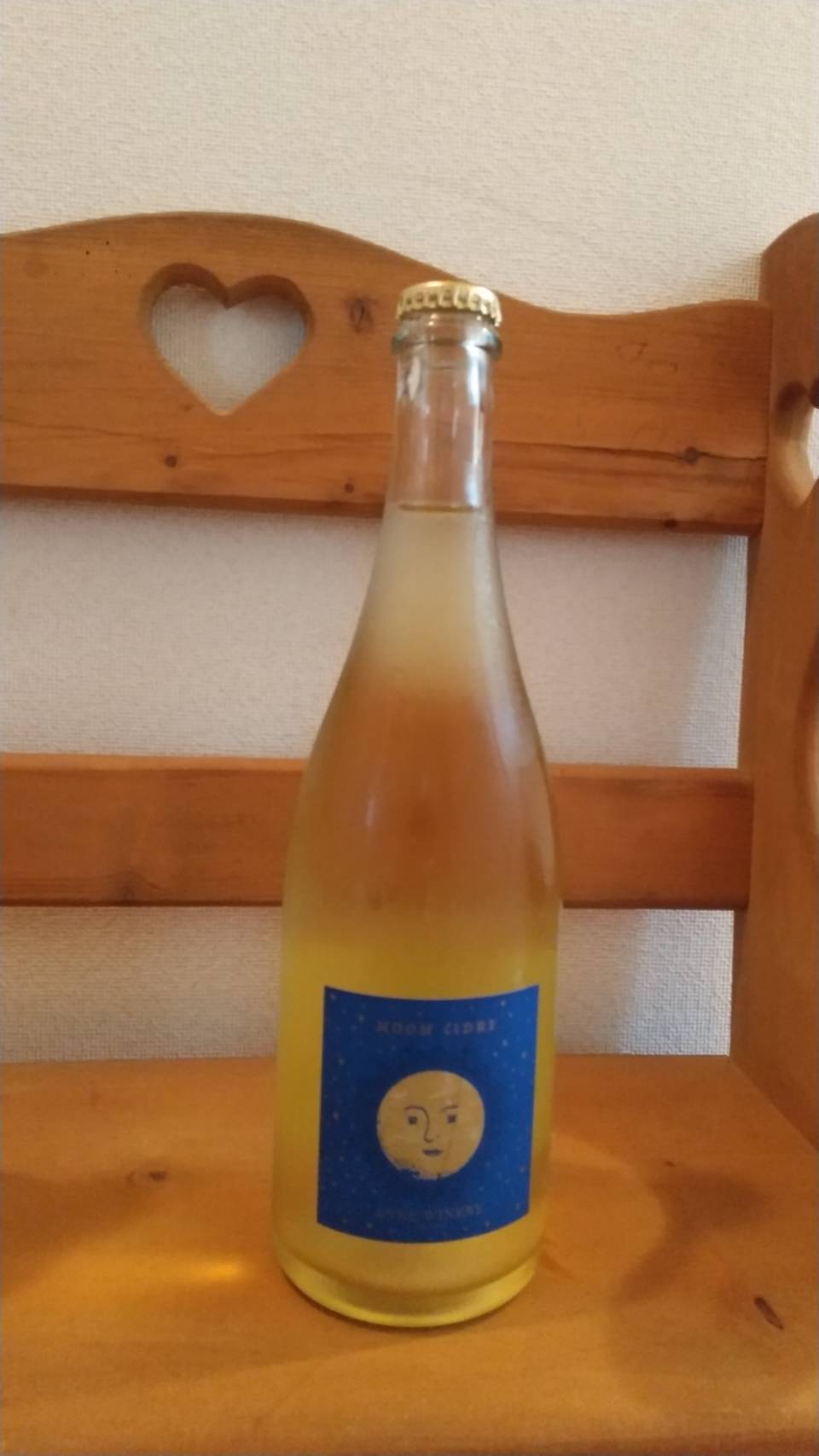 【シードル】アンワイナリー　アンシードル MOON CIDRE セミドライ 2020 750mlの画像
