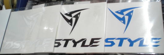 DSTYLEカッティングロゴステッカーType2の画像