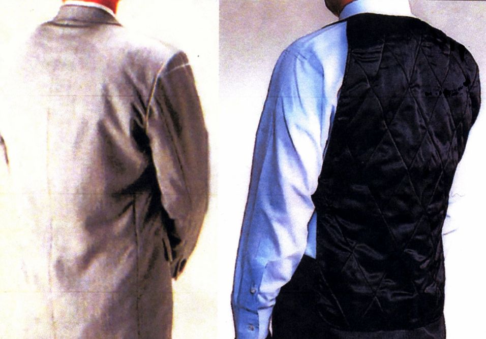 まわたの背中ベストの画像