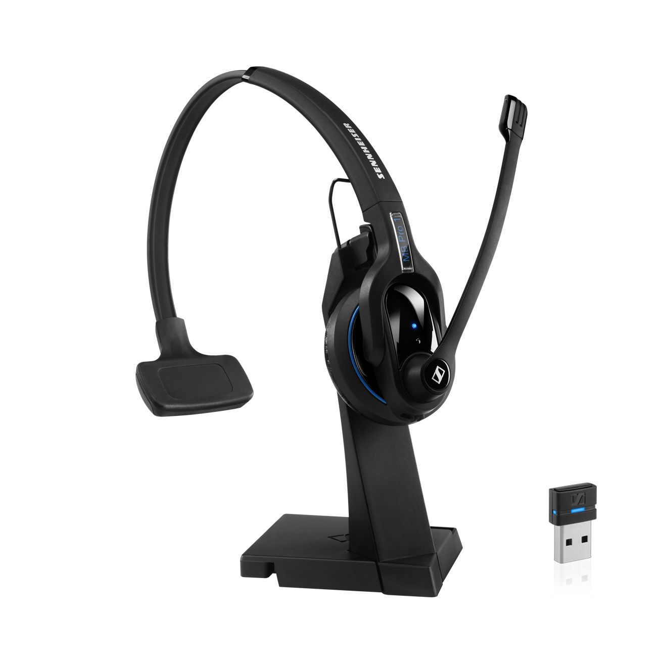 Bluetooth無線　ヘッドバンド型　両耳　Bluetoothドングル /充電スタンド 付き  MB Pro 1 UC  ML画像
