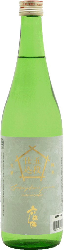 六歌仙 五段仕込み純米 生酒 720mlの画像
