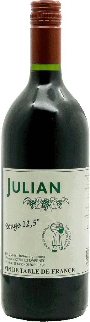 ルイ・ジュリアン　ルージュ　12.5% NV24&25 1000mlの画像
