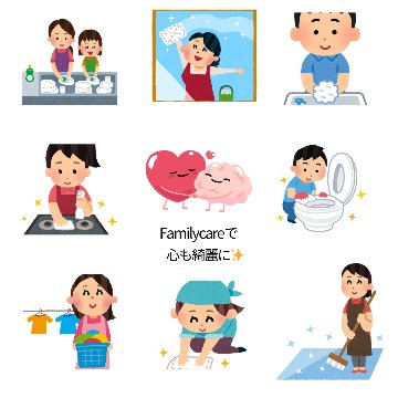 【特典付き】植物性 FamilyCare お試し4本セット（オールパーパス、ランドリー、ディッシュウォッシュ、フォーム石鹸）+クリアシャインサンプル付き（天然石研磨剤） 無添加の画像