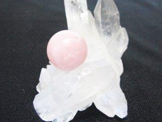 20㎜球ローズクォーツの画像