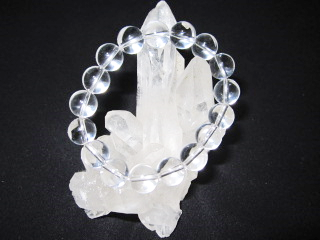 水晶10ブレス（17cm）画像