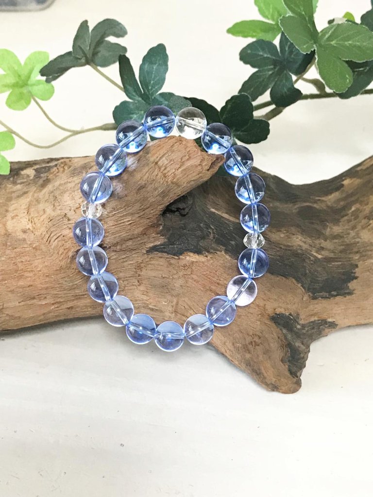 ブルークリスタル（水晶入り）の画像