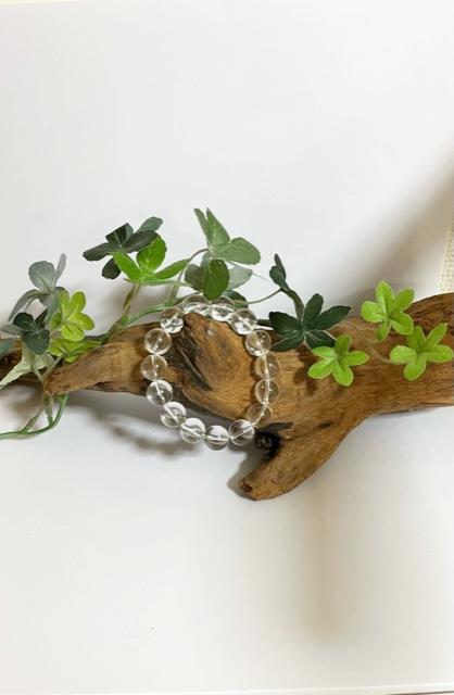 水晶12㎜ブレスの画像