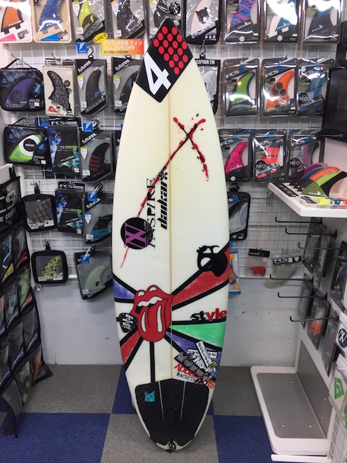 中古サーフボード】 kー9 大海シェイプ5'10+golnoorclub.com