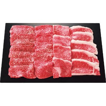 ギフト好適品 銀座吉澤　松阪牛ロース・モモ焼肉用（計４００ｇ）の画像