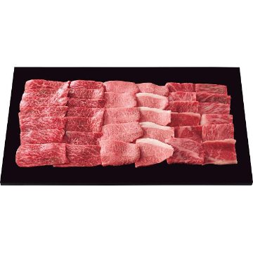 ギフト好適品 銀座吉澤　松阪牛ロース・ウデ・モモ焼肉用（計６００ｇ）の画像