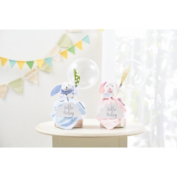 ギフト好適品 ダイパーケーキ　ｄｏｕｄｏｕ　Ｂｕｎｎｙ ピンク diap2212の画像