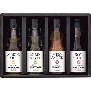 2025年お歳暮特別企画 キッコウトミ　調味料セット  ＫＫＴ−Ａ４ 【全国送料込】の画像