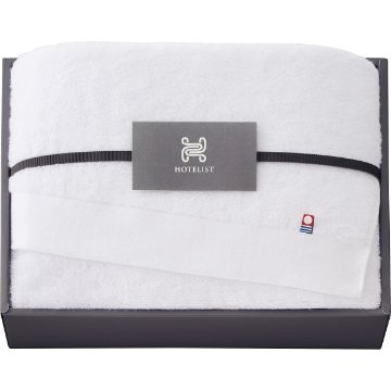 ＨＯＴＥＬＩＳＴ　バスタオル ホワイト Hｰ11555の画像