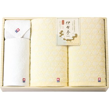今治　伊布季〈ＩＢＵＫＩ〉　バス・フェイス・ハンドタオルセット 78050の画像