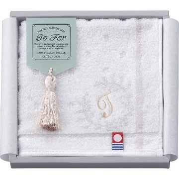 ＴＯ　ＦＯＲ　刺繍入り今治タオルハンカチ Ｔ 1616155の画像