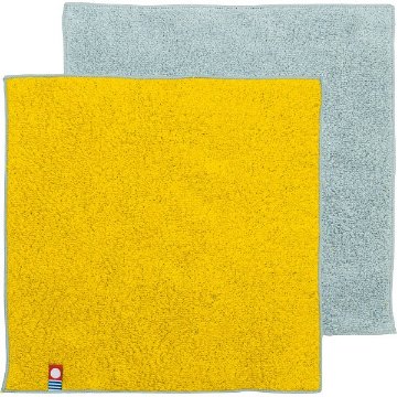 デイリープレーリー　リバーシブルタオルハンカチ イエロー COREH-601CBの画像