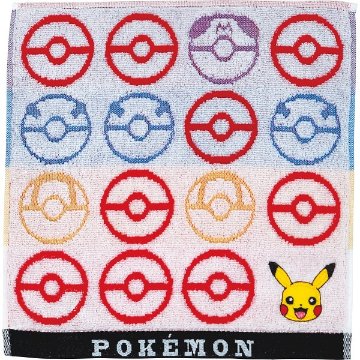 ポケモン　タオルハンカチ モンスターボール PO207600の画像
