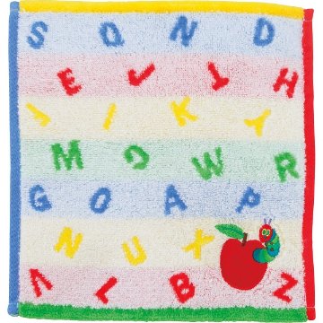 はらぺこあおむし　タオルハンカチ スタディ PL409100の画像