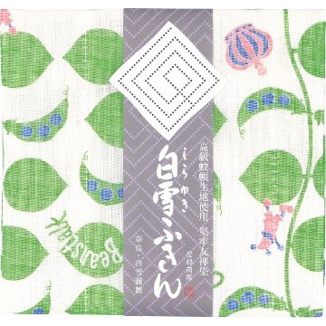 白雪友禅ふきん ジャックグリーン 2117の画像