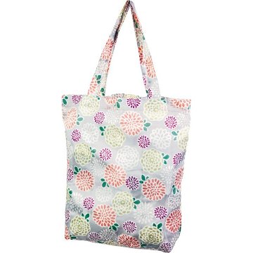 くろちく　和柄エコバッグ（小） 菊花 21604620の画像