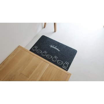 ミッフィー　屋内屋外兼用玄関マット ミッフィーとボリス 1745332の画像