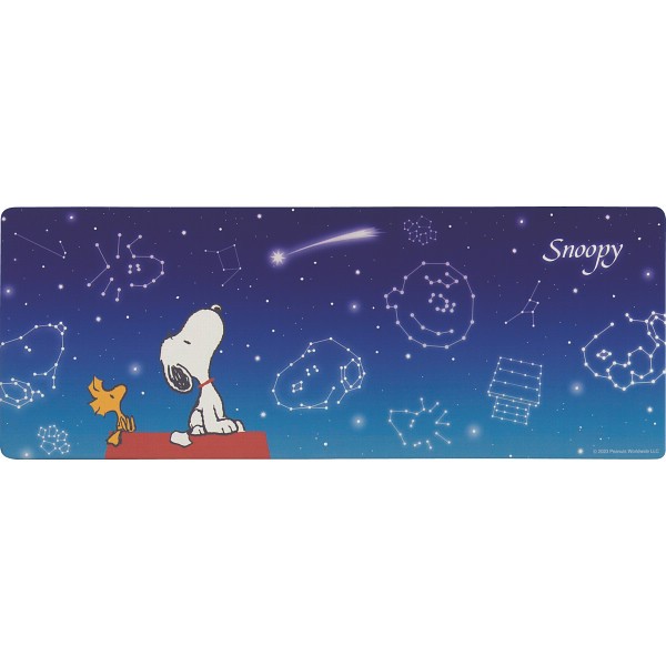 ピーナッツ　ＰＶＣロングマット（１２０ｃｍ） 星空スヌーピー 720640の画像