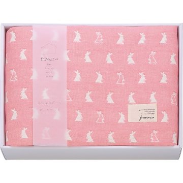 ふわら　六重織ガーゼケット ピンク FWR1508PIの画像