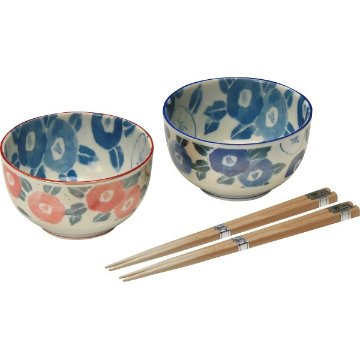 椿　一膳丼ペア TB-034の画像