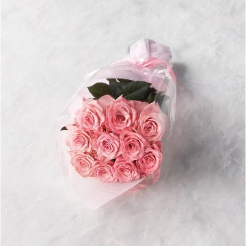 バラの花束　２１本から１００本までのお申し込み ピンク 19PK21-100の画像