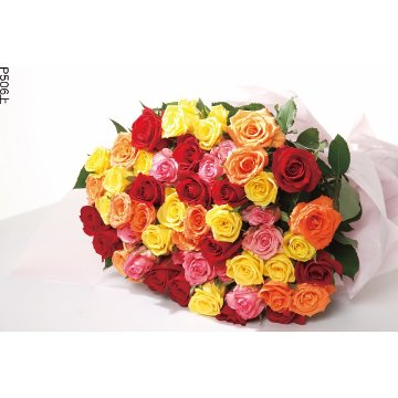 バラの花束　２１本から１００本までのお申し込み ミックス 19MX21-100の画像