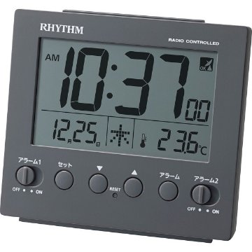 リズム　フィットウェーブ　Ｄ２３６ ダークグレー 8RZ236SR82の画像