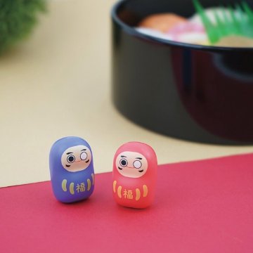 起き上がり箸置き だるま EX-3378の画像