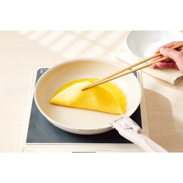 マジクック　セラミック加工　ＩＨ対応着脱ハンドルフライパン５点セット KKW-05の画像