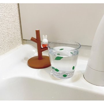ミニうがいコップ＆スタンド おすわりミッフィー MF-8285の画像