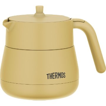 サーモス　ティーポット（４５０ｍｌ） ベージュ TTE-450BEの画像