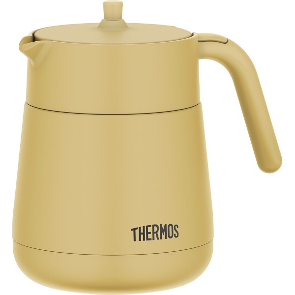 サーモス　ティーポット（７００ｍｌ） ベージュ TTE-700BEの画像