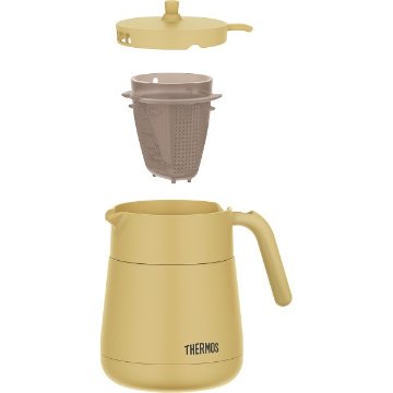 サーモス　ティーポット（７００ｍｌ） ベージュ TTE-700BEの画像