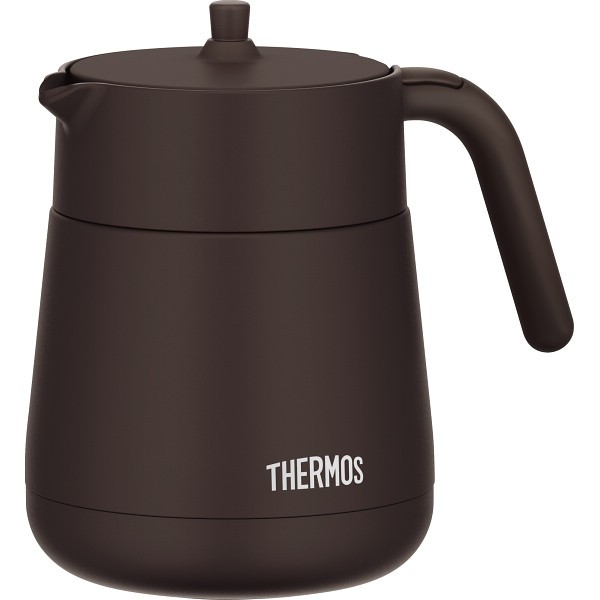 サーモス　ティーポット（７００ｍｌ） ブラウン TTE-700BWの画像
