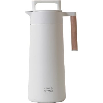 外でも使える全真空テーブルポット（１．１ｌ） ホワイト HC-12の画像