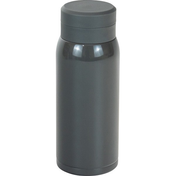 モテコ　スクリュー栓マグボトル（３５０ｍｌ） グレー RH-1667の画像