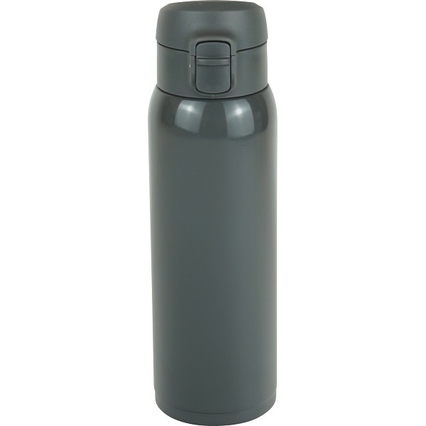 モテコ　ワンタッチ栓マグボトル（５００ｍｌ） グレー RH-1675の画像
