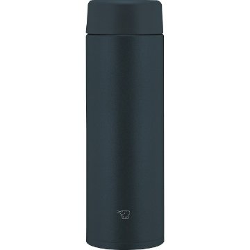 象印　ステンレスマグ（４８０ｍｌ）シームレス・スクリュー ブラック SU-AA48-BAの画像