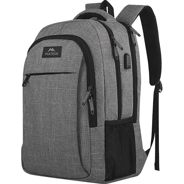 メイトイン　ラップトップ　バックパック　１５．６インチ グレー 1007 00GRY 15.6の画像