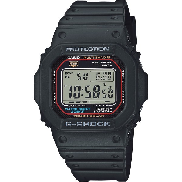 カシオ　Ｇ−ＳＨＯＣＫ　腕時計【ＧＷＭ５６１０Ｕ１ＪＦ】 ホワイト液晶 GWM5610U1JFの画像