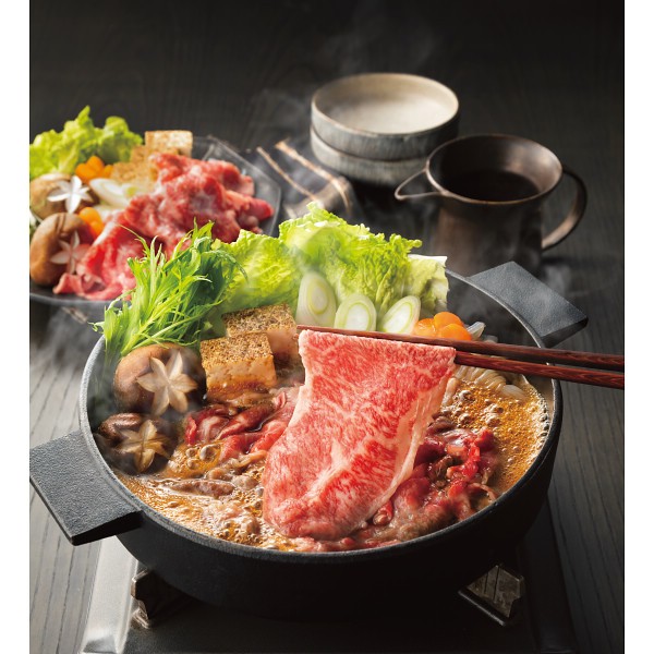 銀座吉澤　国産みちのく和牛すき焼きセット 1586888の画像
