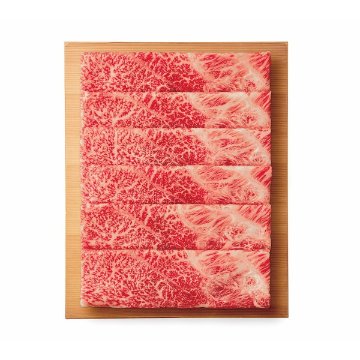 モリタ屋　Ａ５国産黒毛和牛　肩　すき焼き用（４００ｇ） 1744823の画像