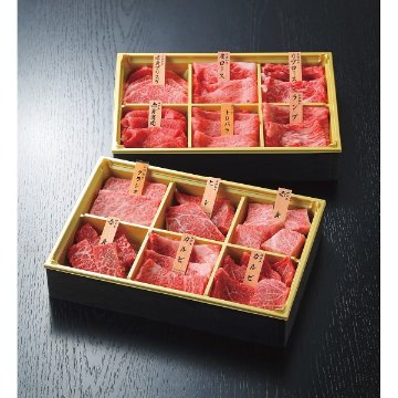 神戸牛・三田和牛希少部位食べ比べセット【十二単】（計７２０ｇ） 1745835の画像