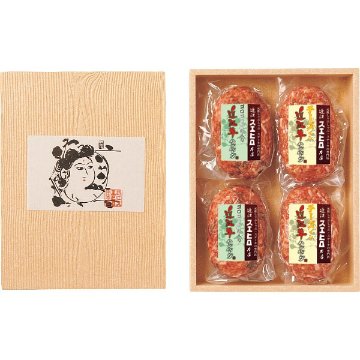 チーズイン近江牛ハンバーグ　ゴロゴロ牛肉入り近江牛ハンバーグ２種セット 1612241の画像