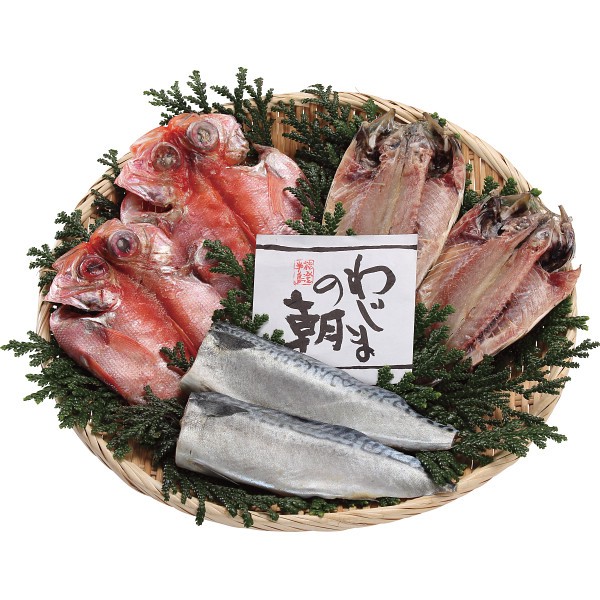 わじまの朝干物セット３種６枚 1747132の画像