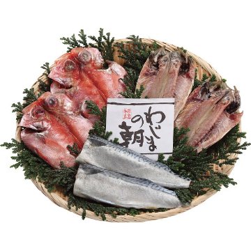 わじまの朝干物セット３種６枚 1747132の画像